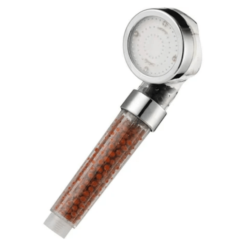 SPA Healthy Shower Head Phone with Negative Ion Filter & LED