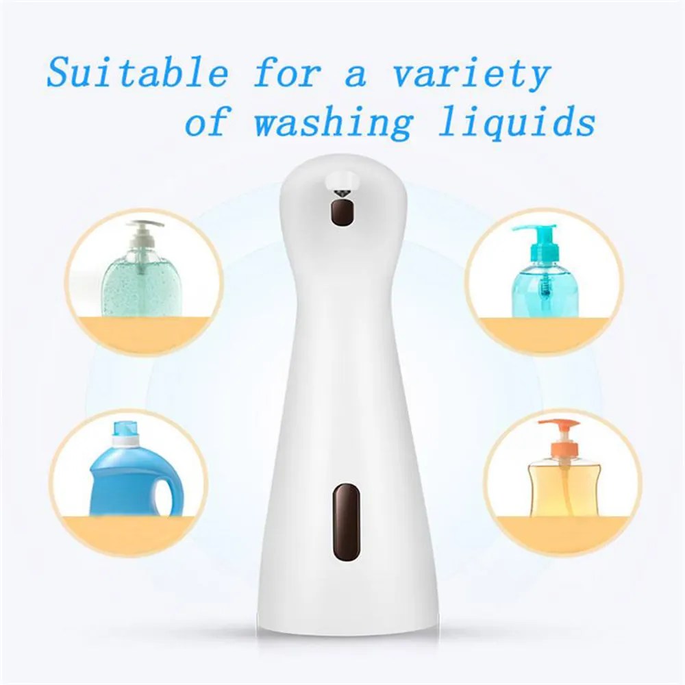 Automatic Inductive Soap Dispensers Infrared Induction Foam Washing Hand Sanitizer (Battery