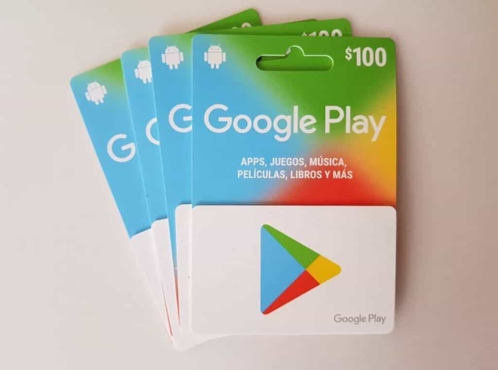 TARJETAS DE GOOGLE PLAY GRATIS GadgetOferta