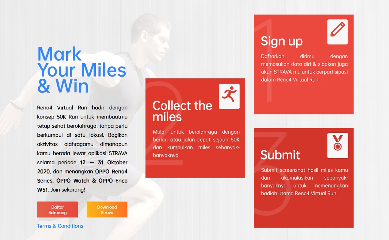 Cara Memakai Strava dan Memasukkan Data Lari Untuk Reno4