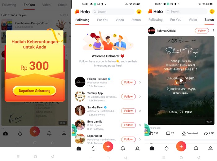 Helo Aplikasi Media Sosial Dari Pengembang TikTok Gadgetren