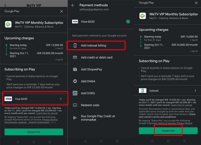 Cara Bayar Vip Wetv Menggunakan Pulsa Kumpulan Cara