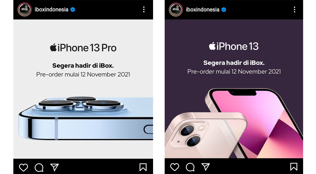 Resmi Diumumkan! Inilah Tanggal PreOrder iPhone 13 Series