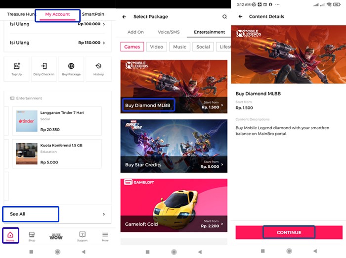 Ini Dia Cara Top Up Mobile Legends Pakai Pulsa Smartfren, Ga Repot