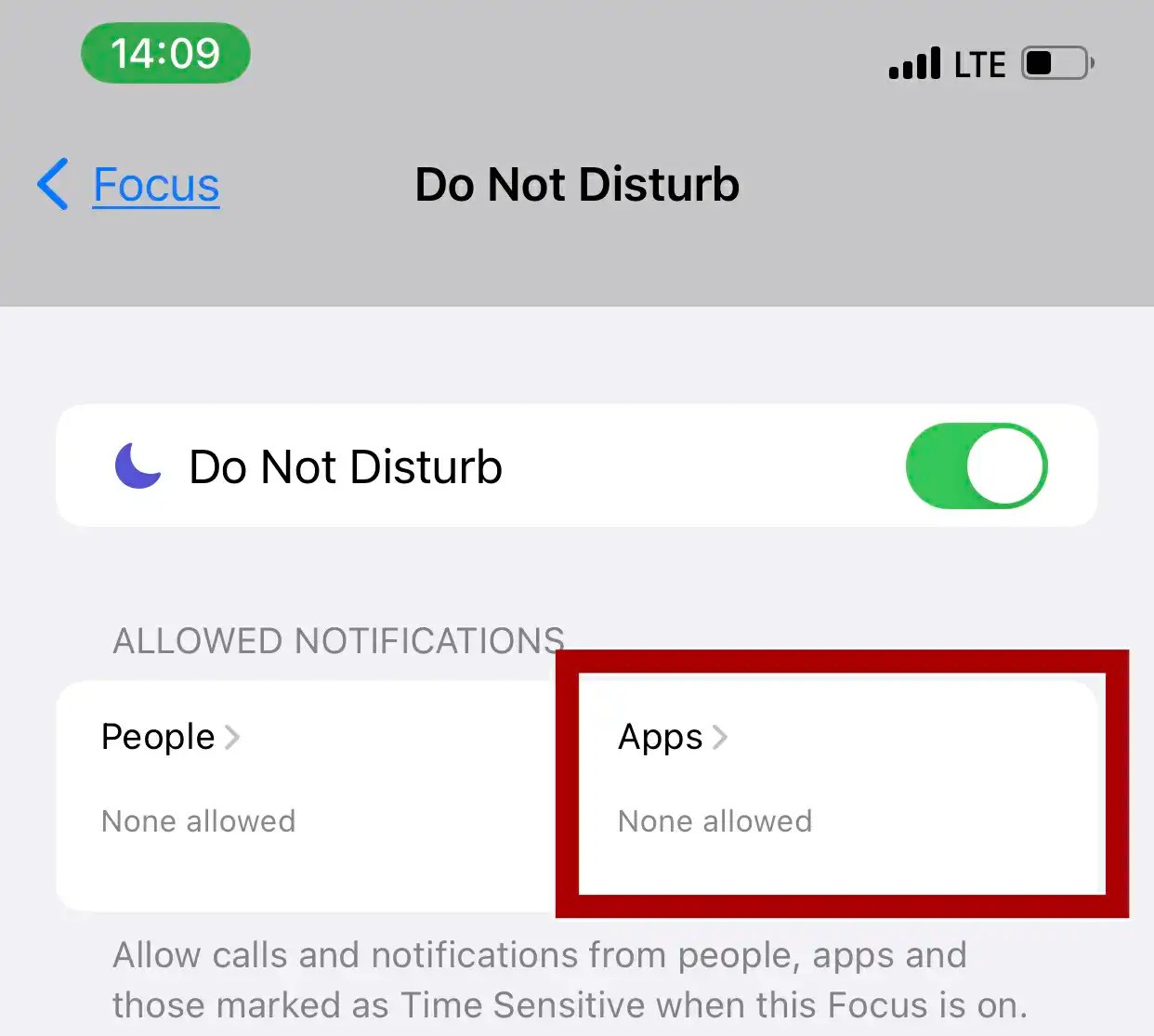 What happens when your phone is on do not disturb and someone calls you
