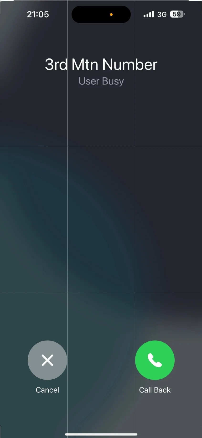 What does it mean when you call someone and it hangs up right away