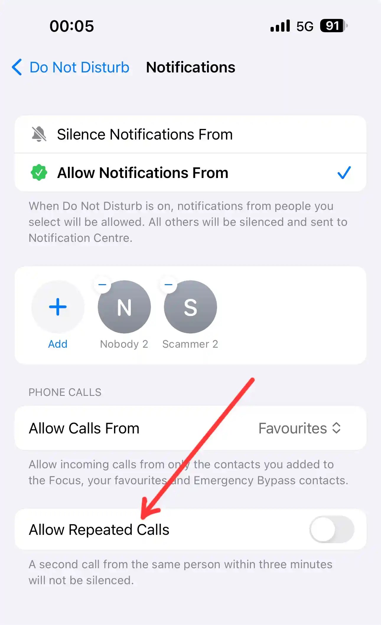 How to send someone to voicemail without blocking them on iPhone