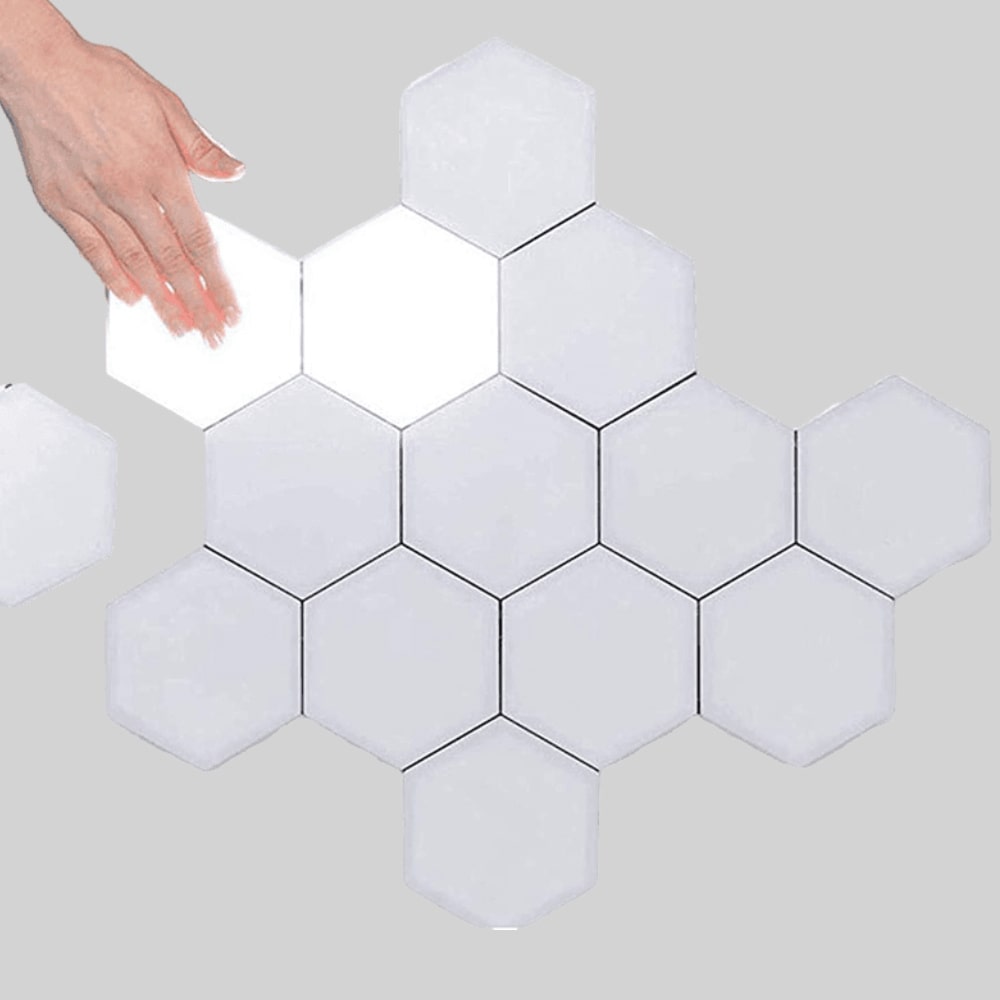 Hexagonal LED Wall Light - Gadget Shop