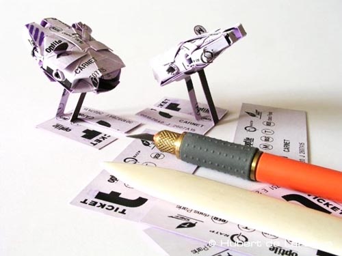 Amazing Origami Star Wars Artifacts by Hubert de Lartigue Gadgetsin