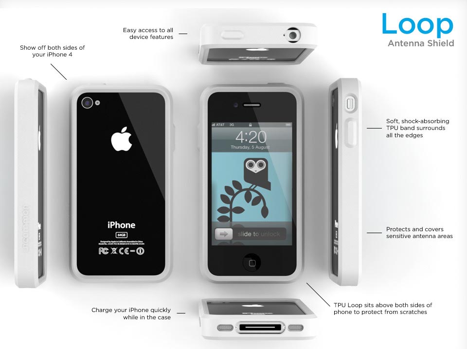 Loop iPhone 4 Case Gadgetsin