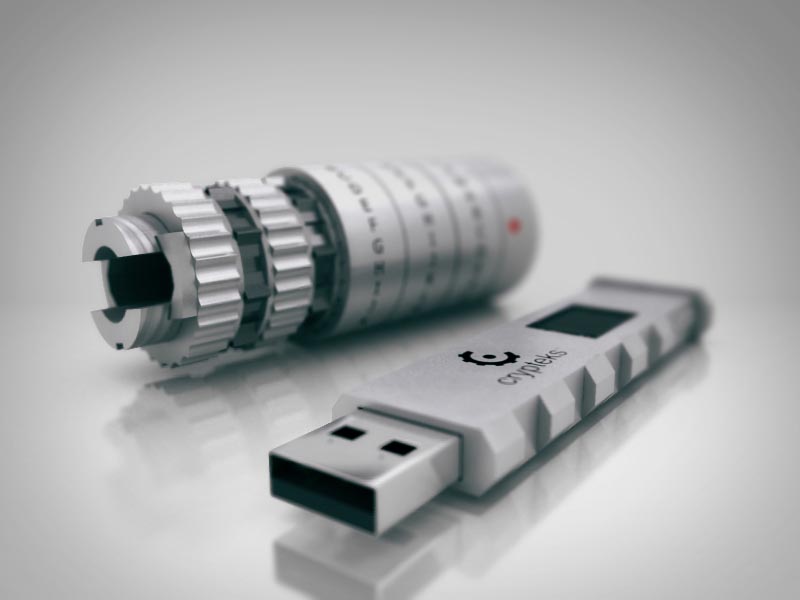 UltraSecurity Crypteks USB Flash Drive Gadgetsin