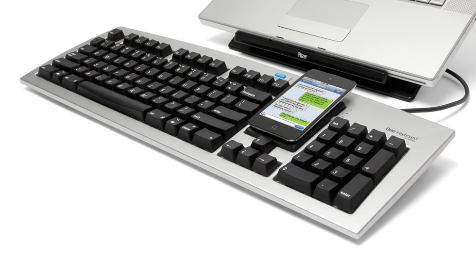Matias One Computer Keyboard for iPhone Users Gadgetsin