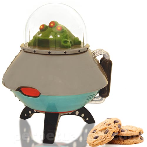 UFO Shaped Cookie Jar Gadgetsin
