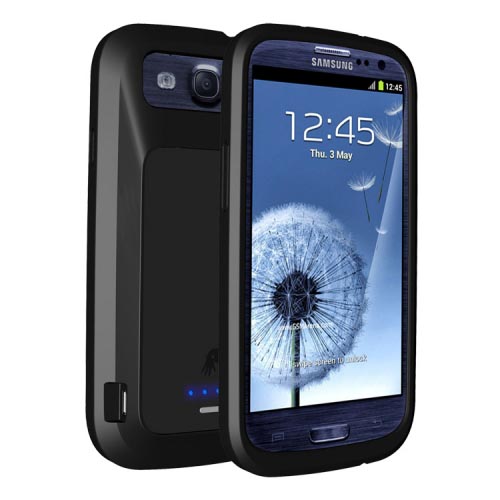 PowerSkin Samsung Galaxy S3 Case with Backup Battery Gadgetsin