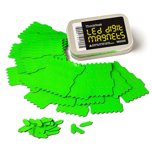 LED Digit Fridge Set Gadgetsin