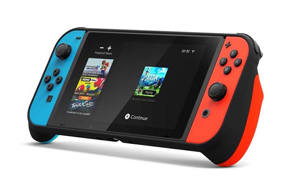 SwitchCase Nintendo Switch Case with Replaceable Grips Gadgetsin