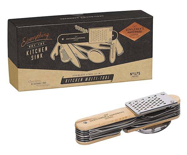 Gentlemen's Hardware 12In1 Kitchen MultiTool Gadgetsin