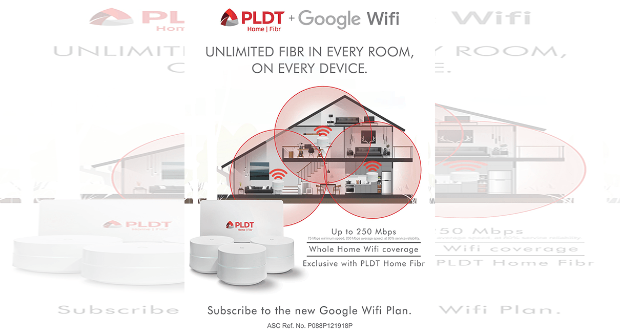 PLDT Announces AllNew Google Wifi Plans Gadgets Magazine Philippines