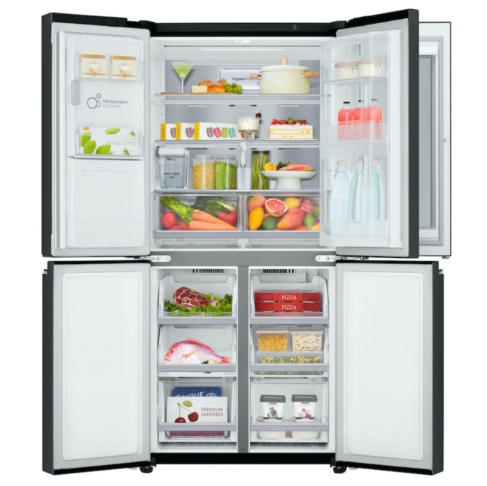 LG Instaview refrigerator now with UVnano technology
