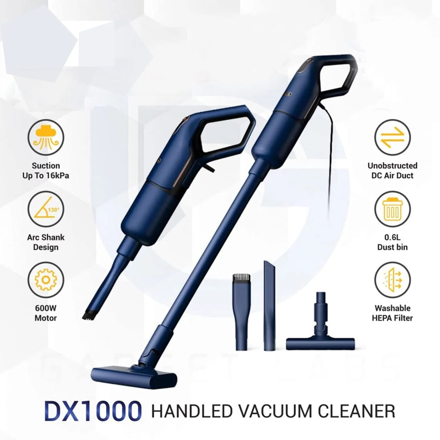 DEERMA MULTIFUNCTION PUSH ROD VACUUM CLEANER DX1000 Gadgets