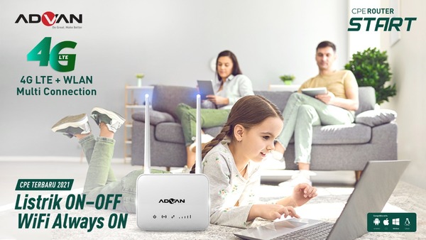 Kelebihan Advan Cpe Router Start Gadgetsquad Id