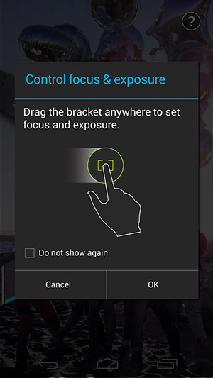 Do Manual Focus on Motorola Phones with Motorola Camera App