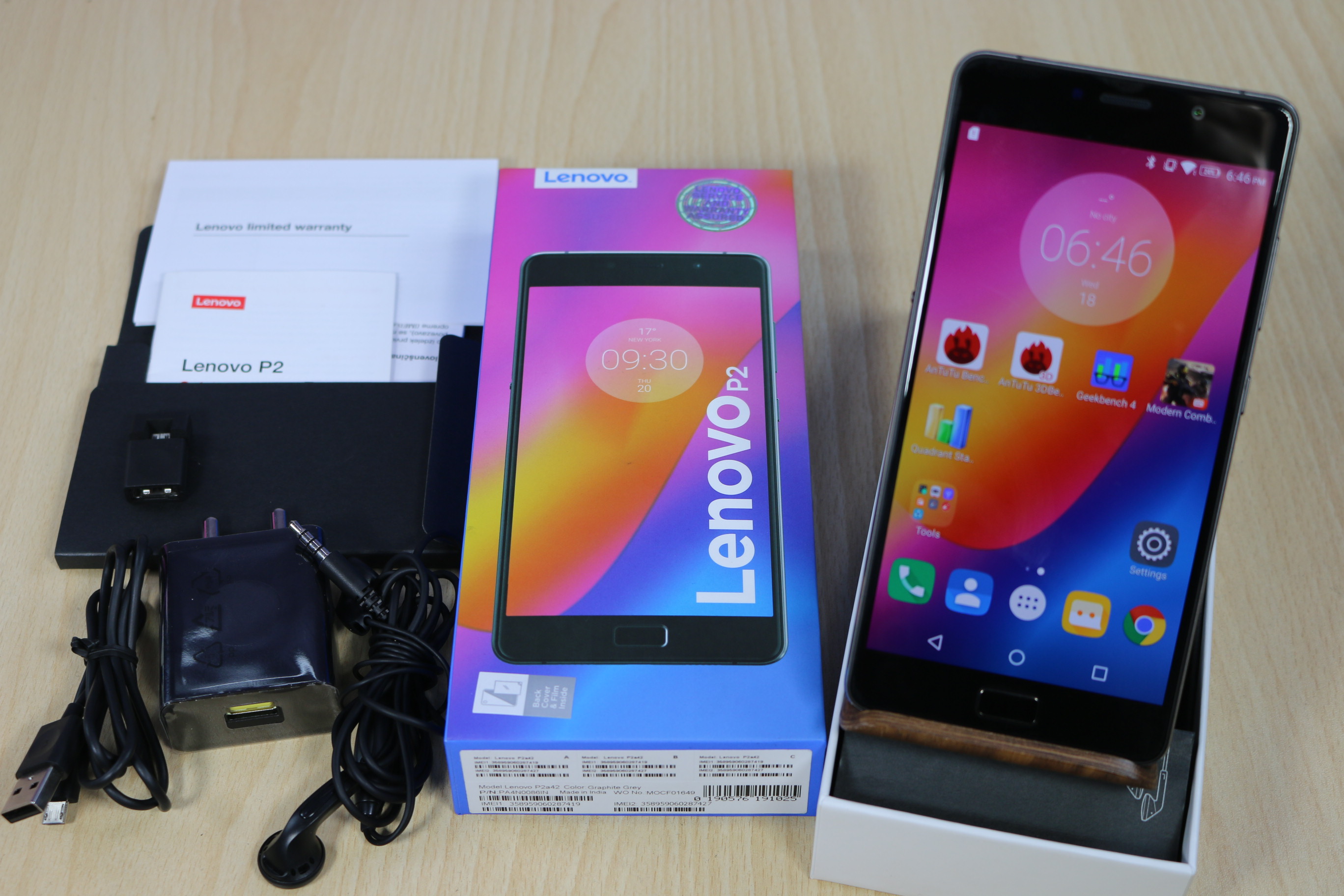 Lenovo P2 Unboxing, Quick Review, Gaming, Battery and Benchmarks