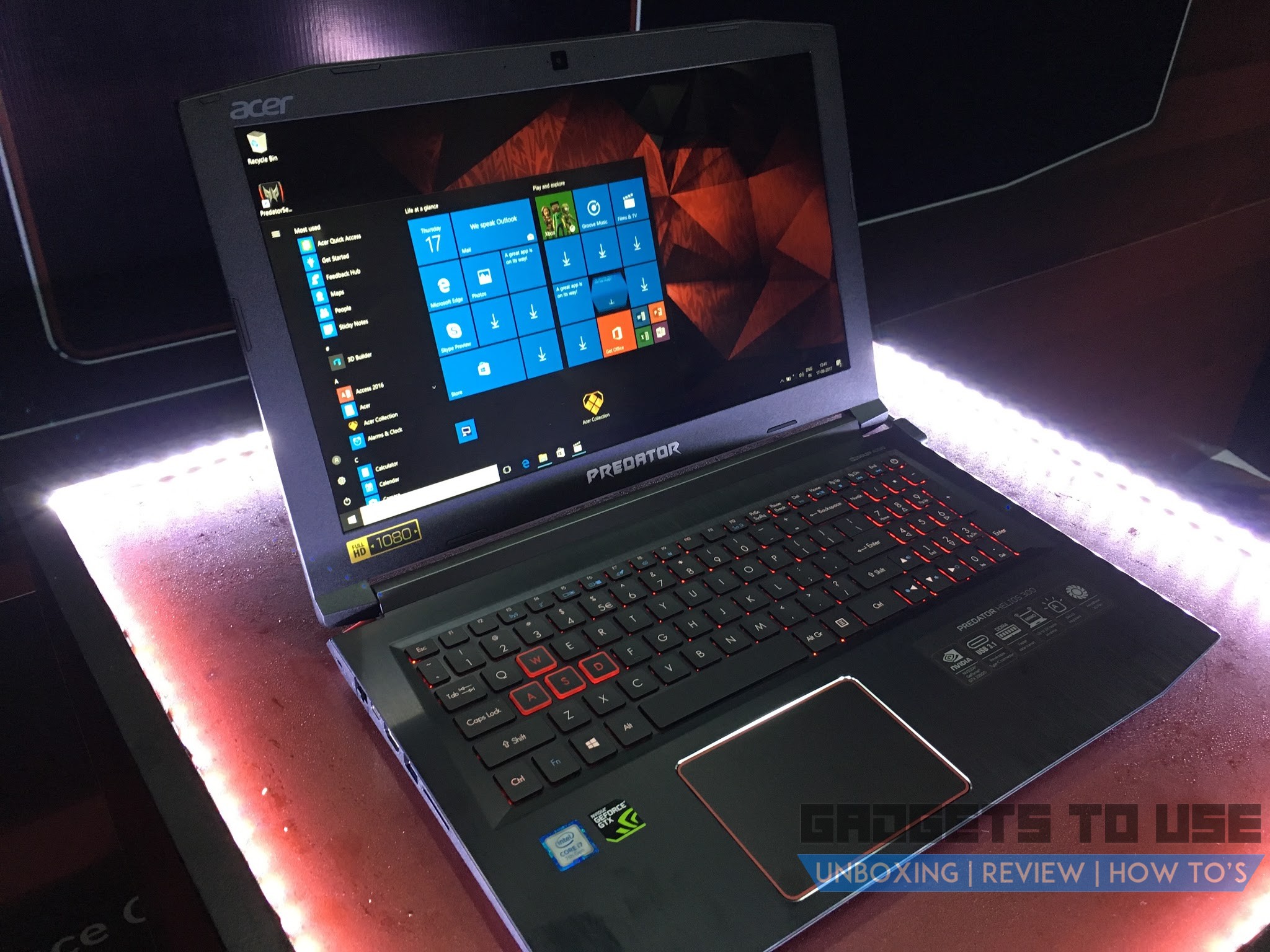 Acer Predator Helios 300 gaming laptop launched In India at Rs. 1,29,999