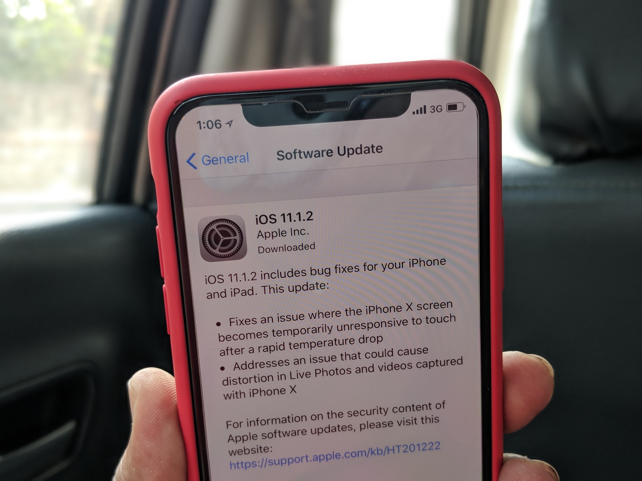 Apple pushes update to solve unresponsive display on iPhone X