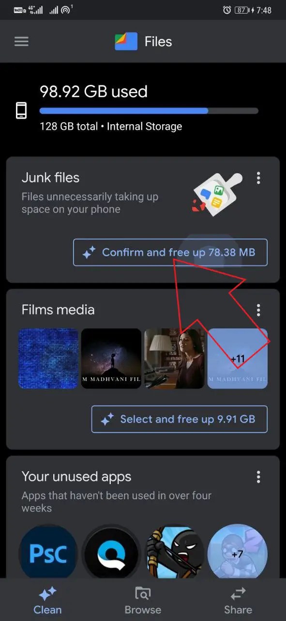 How to Use Files by Google App to Free Up Storage on Your Phone