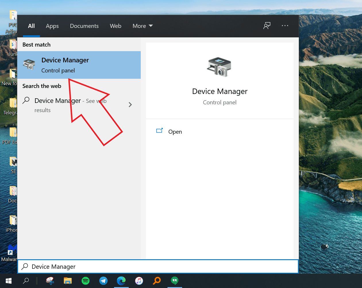 Device Manager Start device manager MCCI This document contains