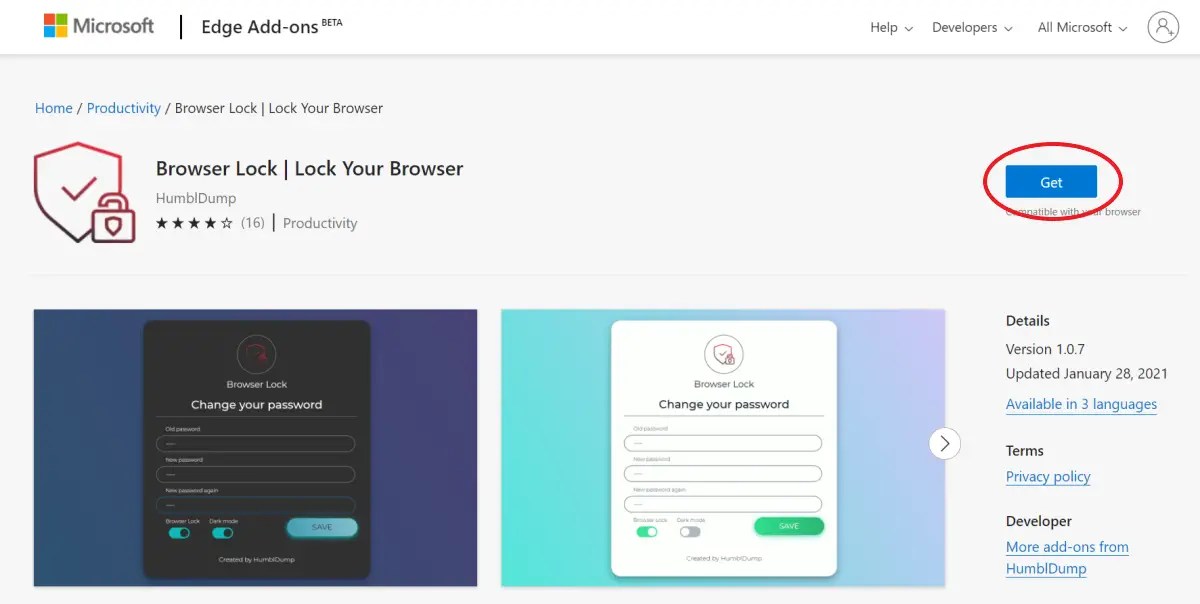 How to Lock Microsoft Edge with Password Protection Gadgets To Use