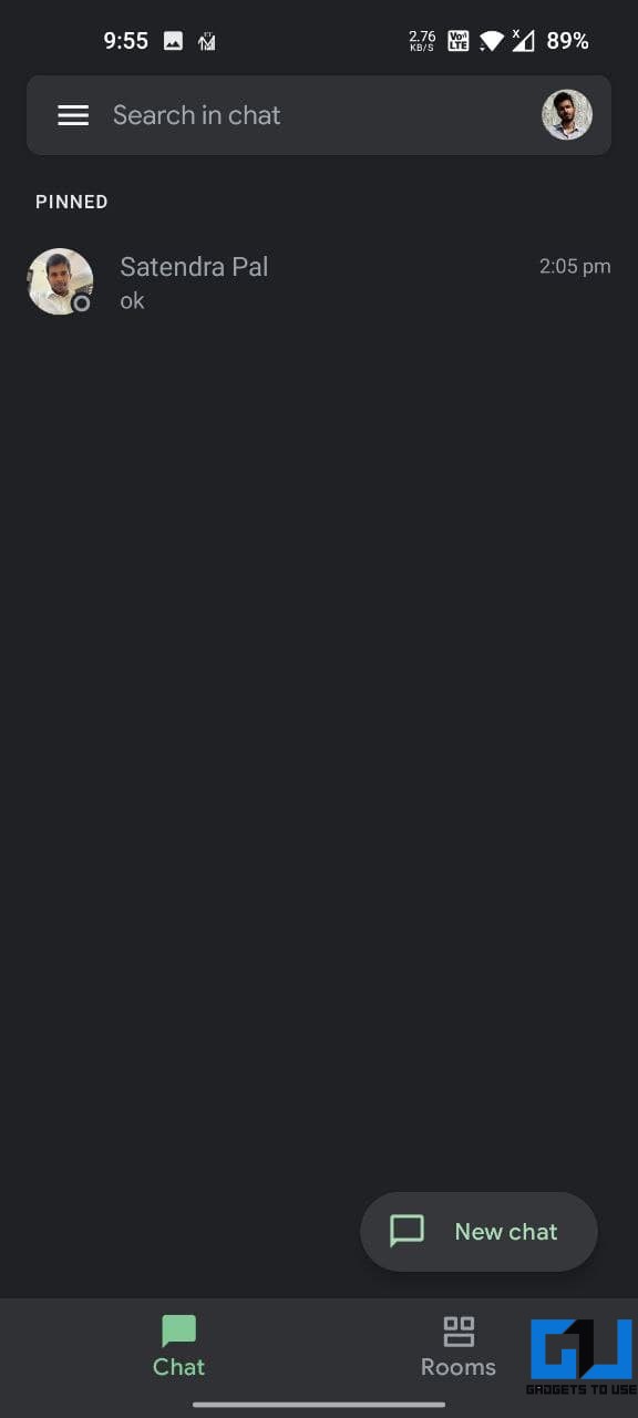 How to Enable Dark Mode in Google Chat (Desktop, , Android, iOS