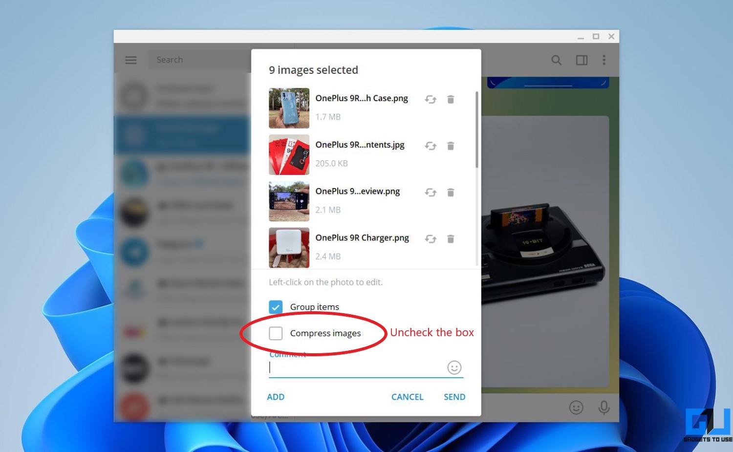 3 Ways to Send Photos, Videos Without Compression in Telegram Gadgets