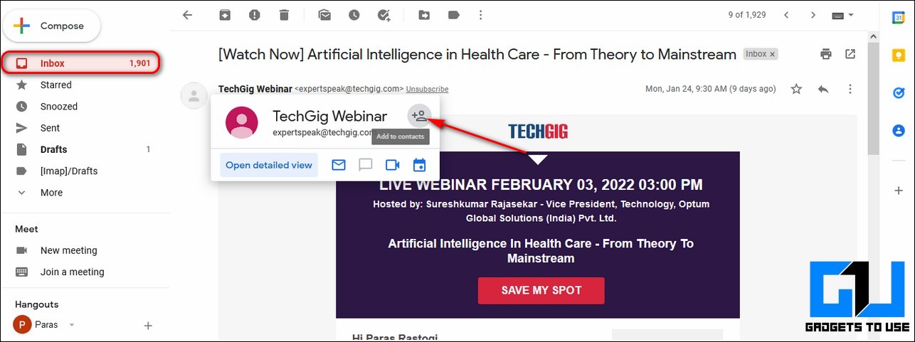 3 Best Ways to Stop Some Emails from Going to Spam in Gmail