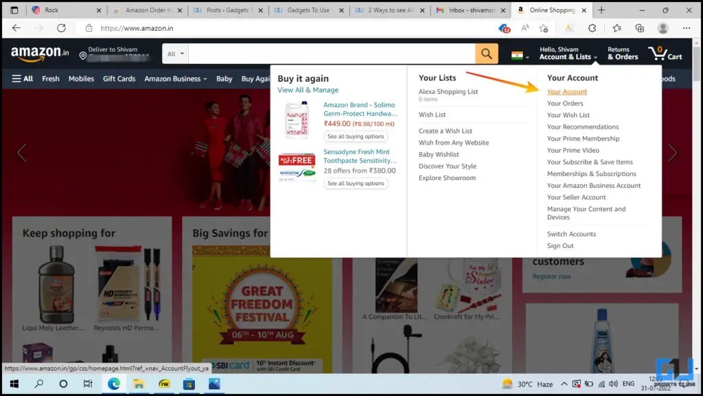 2 Ways to View and Download Complete Amazon Order History Gadgets To Use