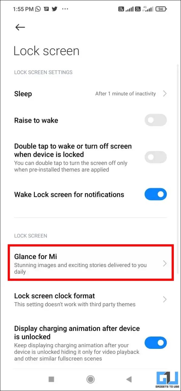3 Ways To Remove or Disable Glance Screen Permanently On Any Phone