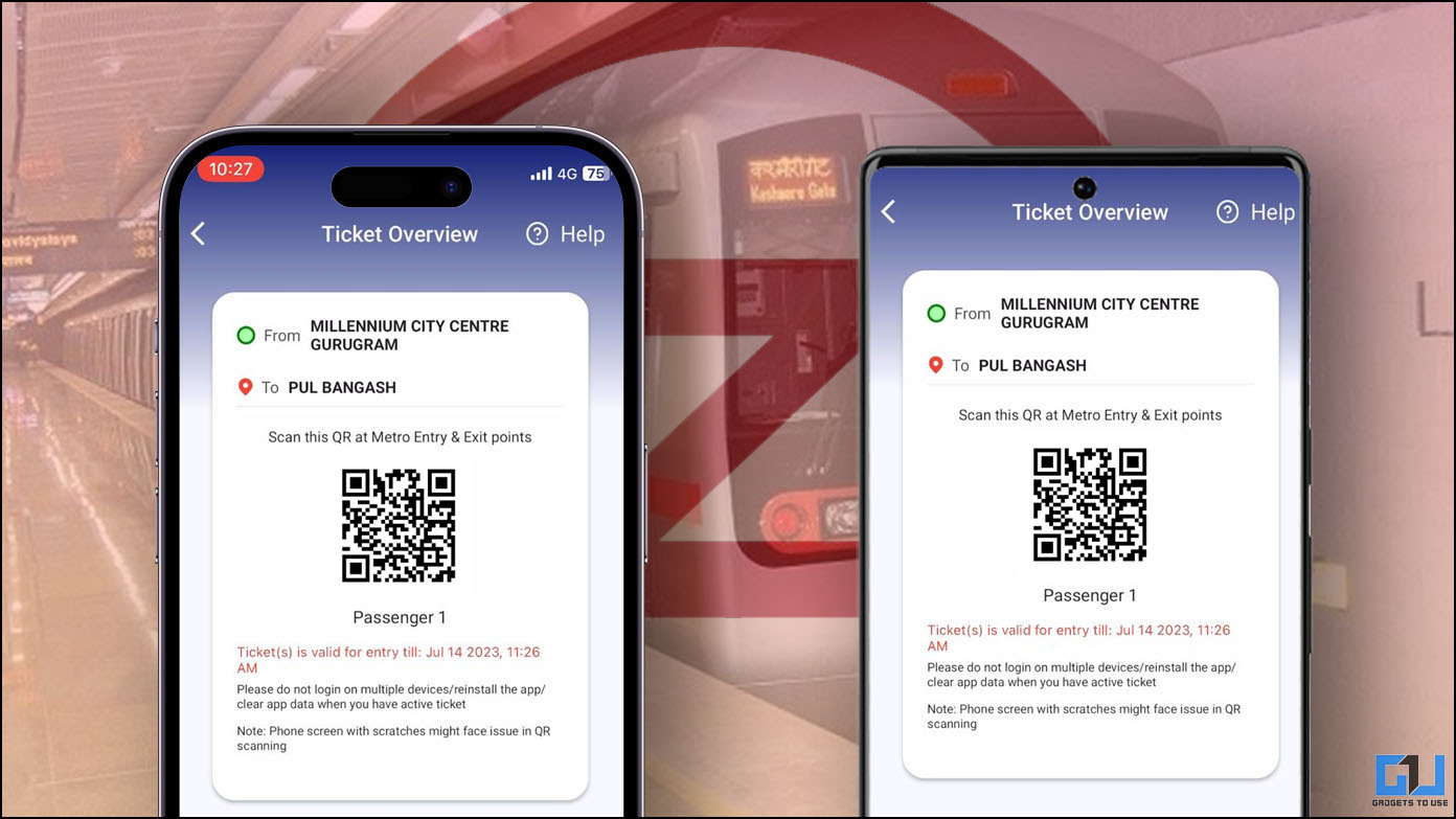 How to Buy Mobile QR Ticket for Delhi Metro Travel Techly360.in