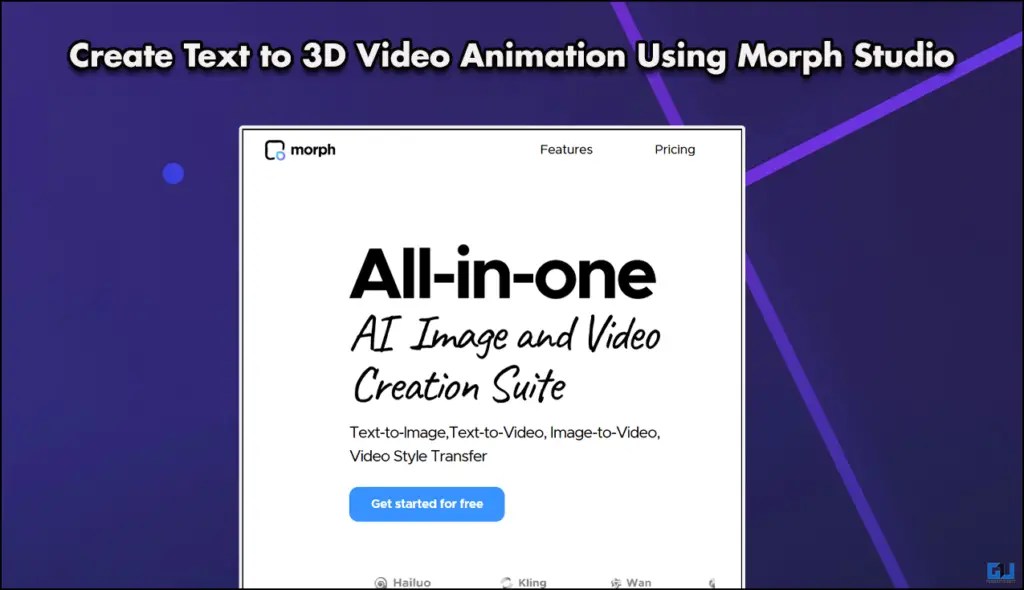 Create 3D Video Animation from Text using this AI Tool Create 3D Video Animation from Text using this AI Tool