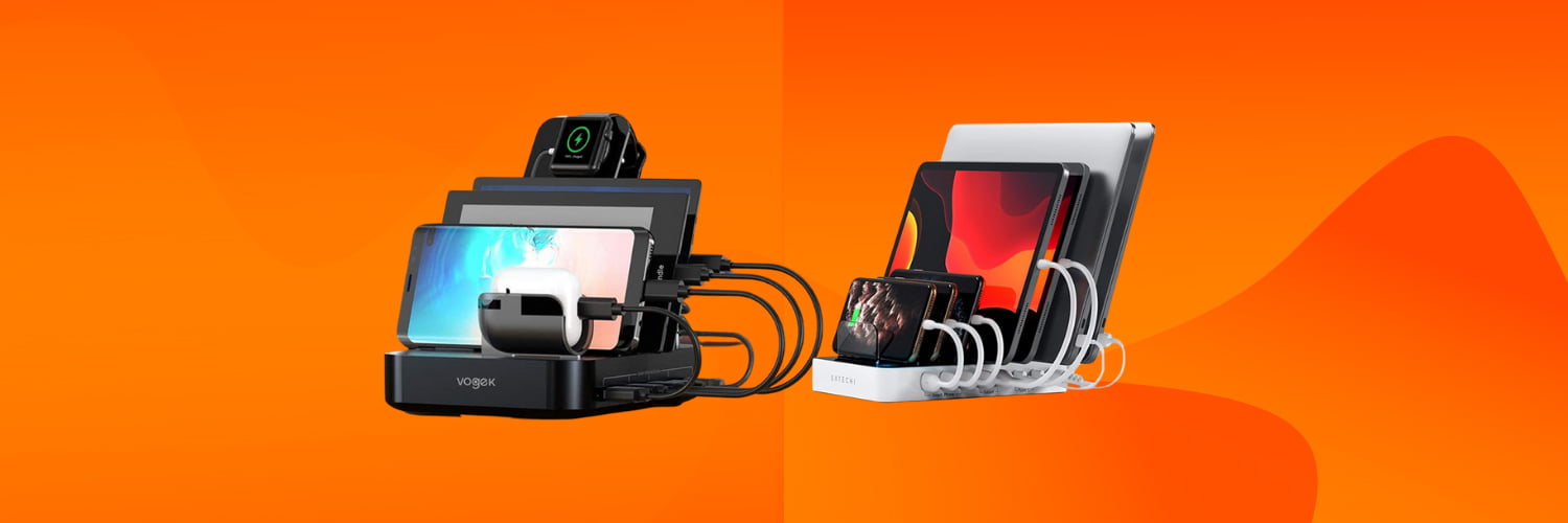 11 Powerful MultiDevice Charging Stations in 2023 (Gadget Organizer)