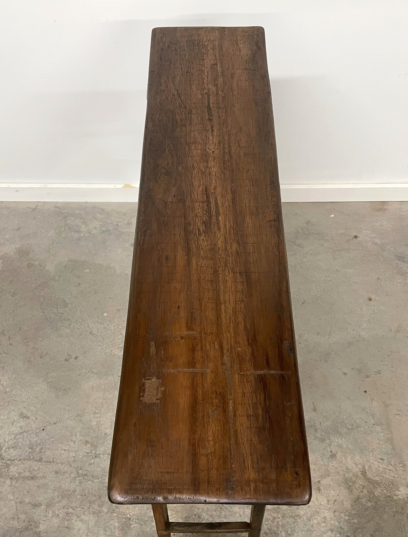 Tall Rustic Wood Console Table Gado Gado