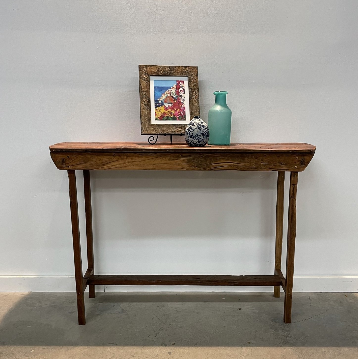 Reclaimed Wood Entryway Console Table Gado Gado