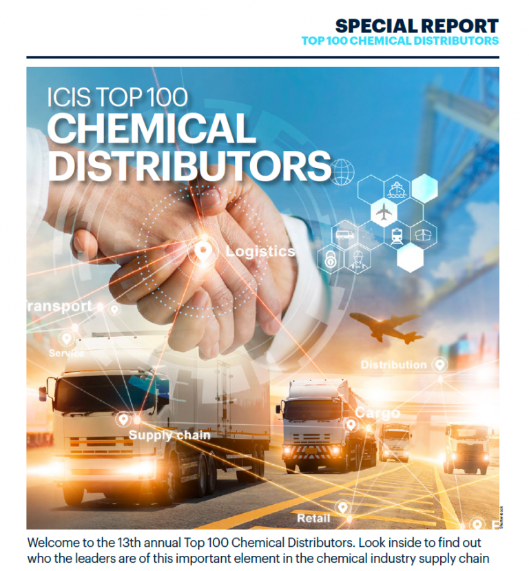 Top 100 Chemical Distributors 2022 Gadot Group Delivering Excellence
