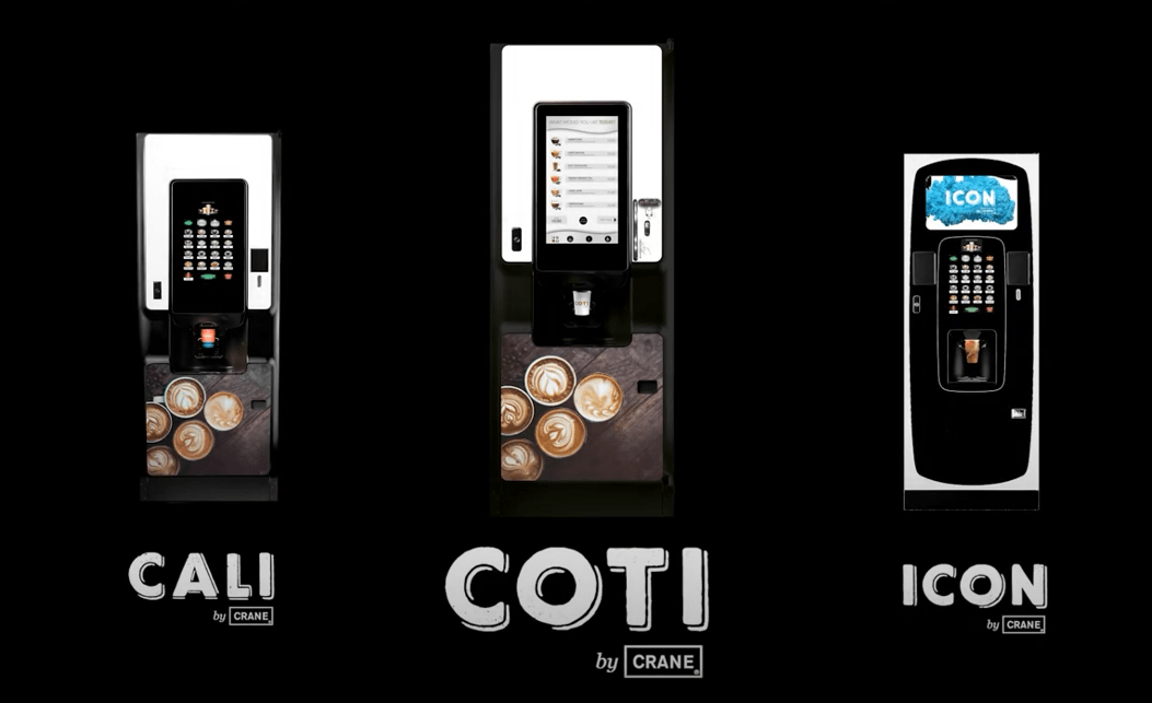 Crane Cleaning Coffee Vending Machines GAD Vending