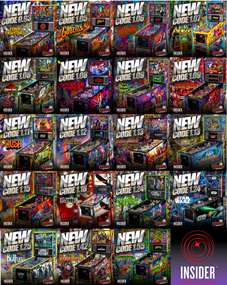 Stern Code Updates GAD Knows Pinball