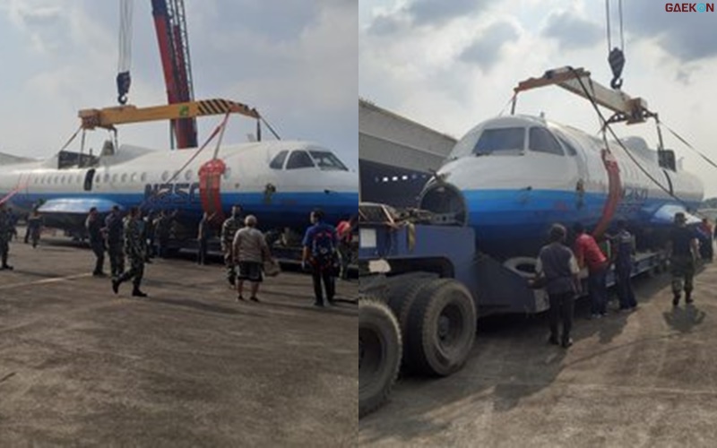 Pesawat N250 Gatotkaca Buatan BJ Habibie Dimuseumkan Gaekon