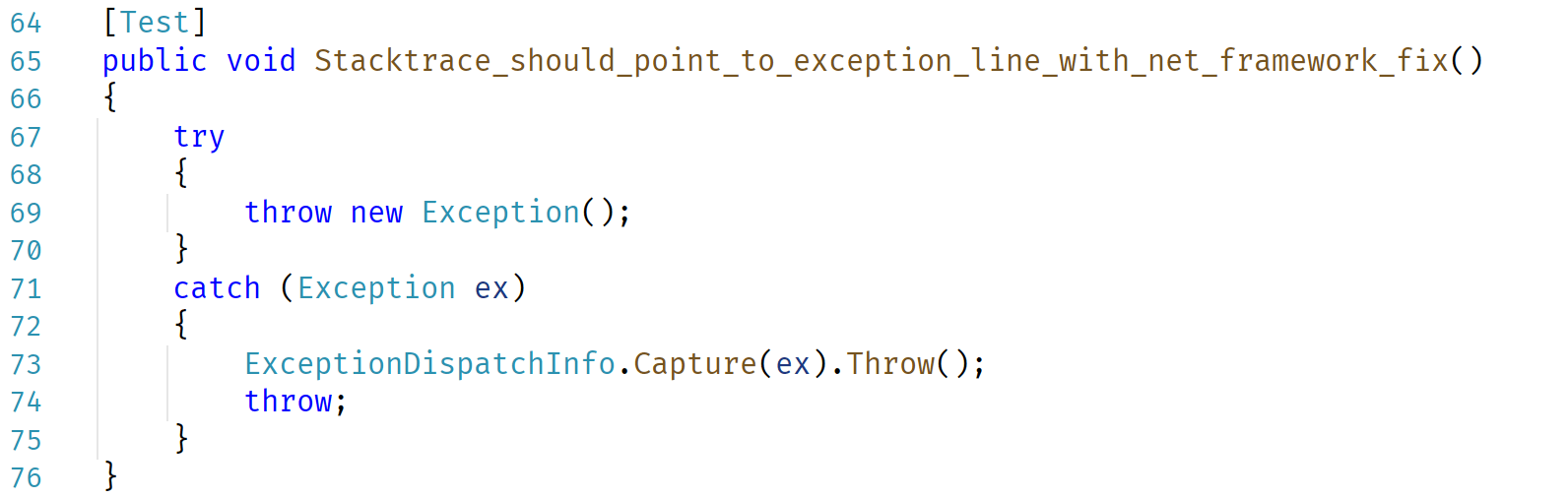 Exception Rethrow traps in Framework