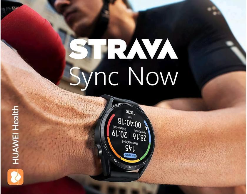 Les smartwatches Huawei prennent en charge le service Strava