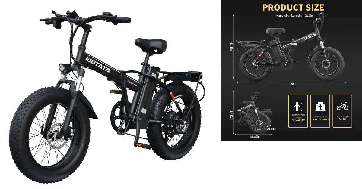 Best Folding Bike for Heavy Rider of 2023 Folding Bike for Big Guys