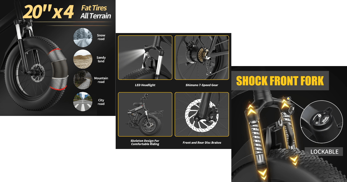 Best Folding Bike for Heavy Rider of 2024 Folding Bike for Big Guys